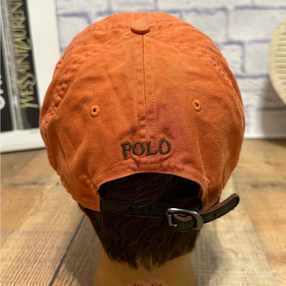 Orange Polo Cap - Picture 5 of 9